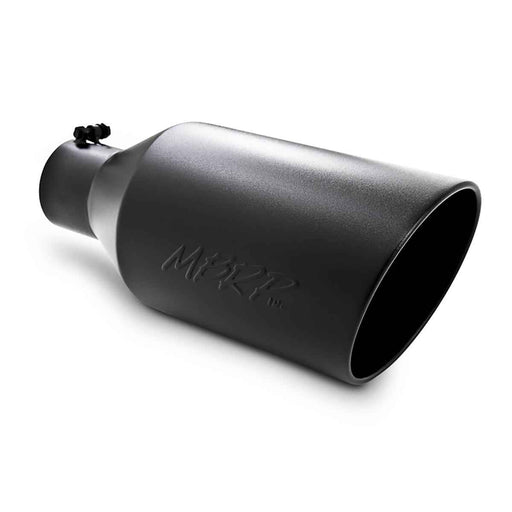 MBRP Round, Black 4 Inch Exhaust Tip T5128BLK MBRP Exhaust Autoparts