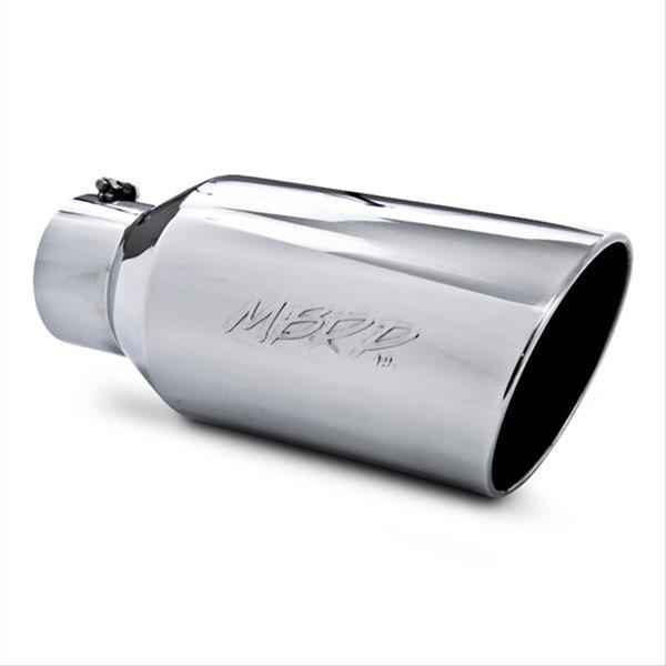 MBRP Round, Polished 5 Inch Exhaust Tip T5129 MBRP Exhaust Autoparts