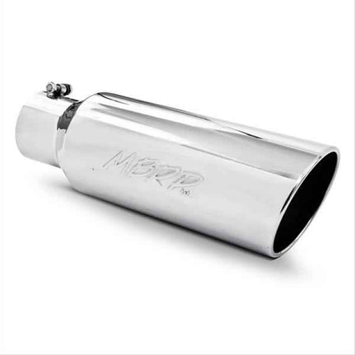 MBRP Round, Polished 4 Inch Exhaust Tip T5130 MBRP Exhaust Autoparts