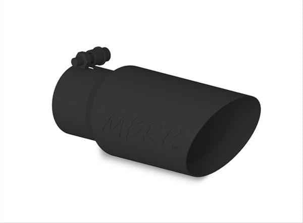 MBRP Round, Black 3 Inch Exhaust Tip T5156BLK MBRP Exhaust Autoparts
