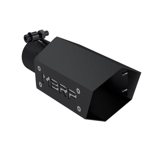 MBRP Hexagon, Black 2.50 Inch Exhaust Tip T5173BLK MBRP Exhaust Autoparts
