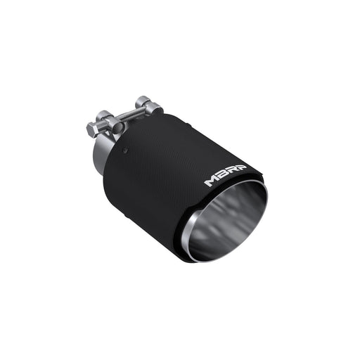 MBRP Round, Carbon fiber 2.50 Inch Exhaust Tip T5176CF MBRP Exhaust Autoparts