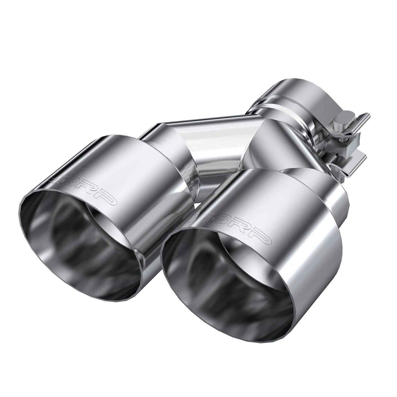 MBRP Round, Polished 2.50 Inch Exhaust Tip T5177 MBRP Exhaust Autoparts
