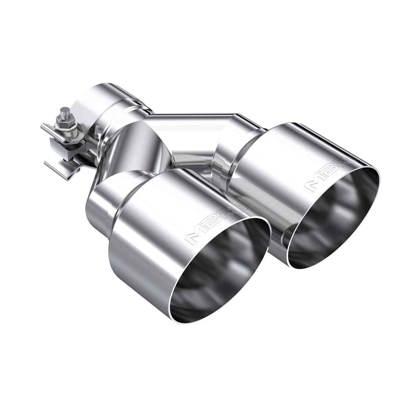 MBRP Round, Polished 2.50 Inch Exhaust Tip T5178 MBRP Exhaust Autoparts