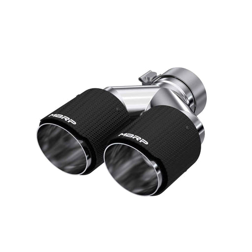 MBRP Round, Carbon fiber 3 Inch Exhaust Tip T5182CF MBRP Exhaust Autoparts
