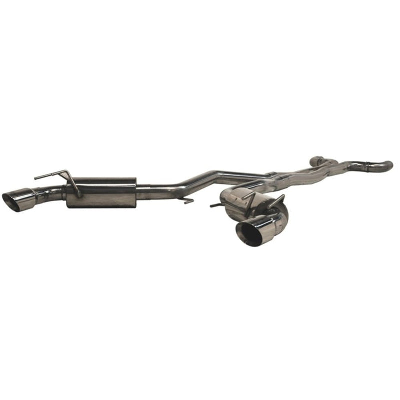 MBRP 2010 Chev Camaro V8 6.2L 6 Speed Dual Cat Back Round Tips (11 Conv. MUST purchase mbrpAD1710) S7018409 MBRP