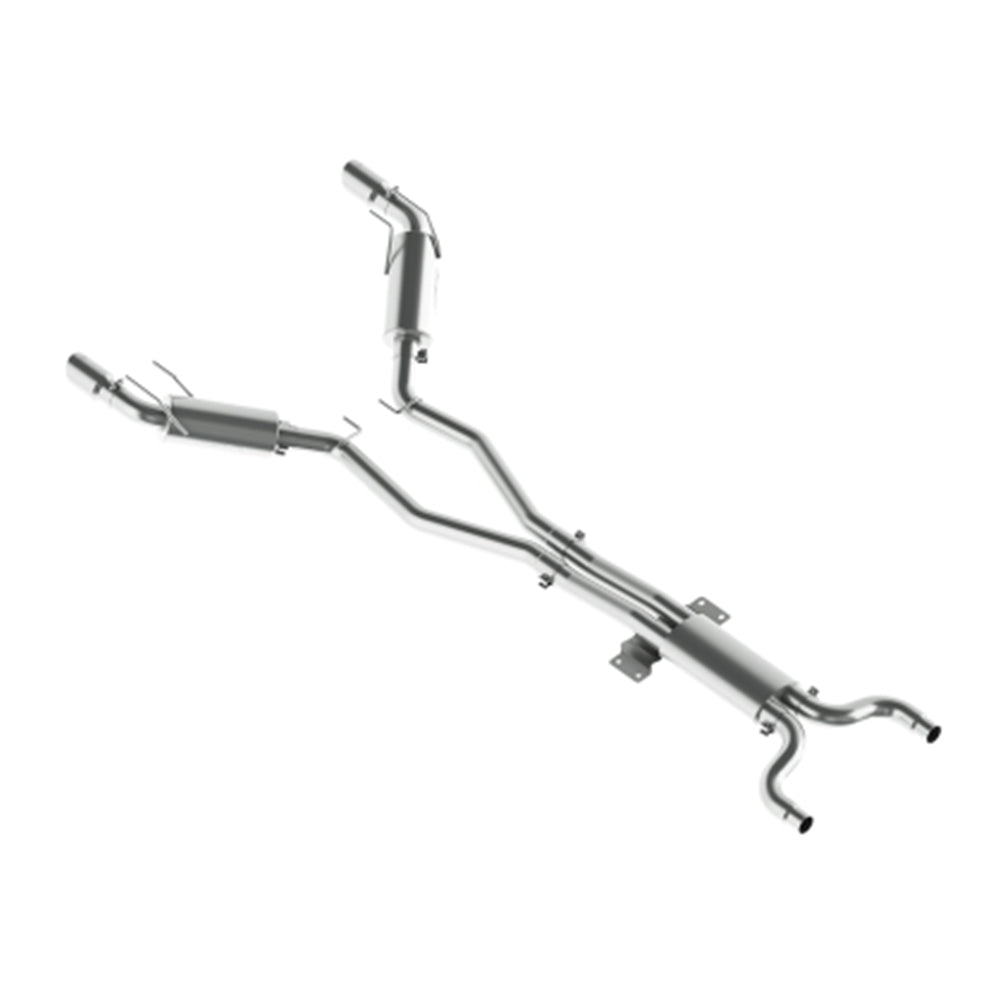 MBRP 2010 Chev Camaro V8 6.2L Automatic (L99) 3 Dual Cat Back Round Tips T409 S7024409 MBRP