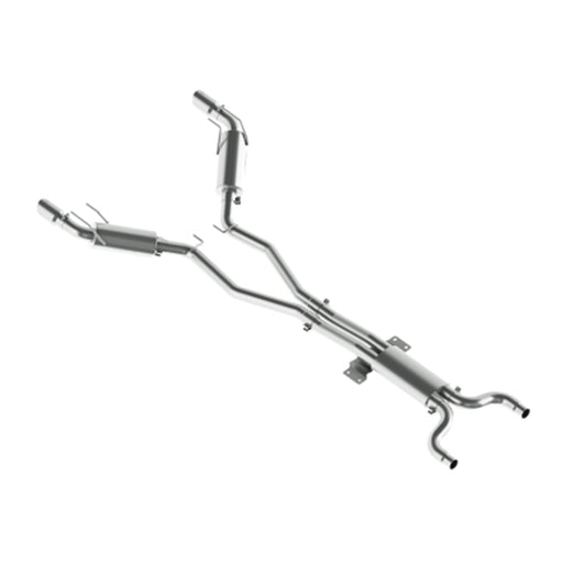 MBRP 2010 Chev Camaro V8 6.2L Automatic (L99) 3 Dual Cat Back Round Tips T409 S7024409 MBRP
