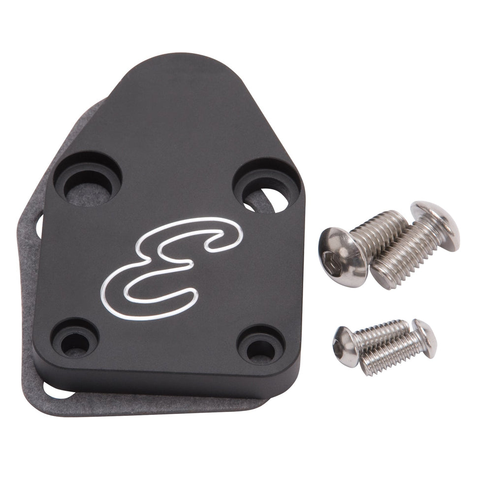 Mechanical Fuel Pump Block-Off Plates for Small-Block Chevy