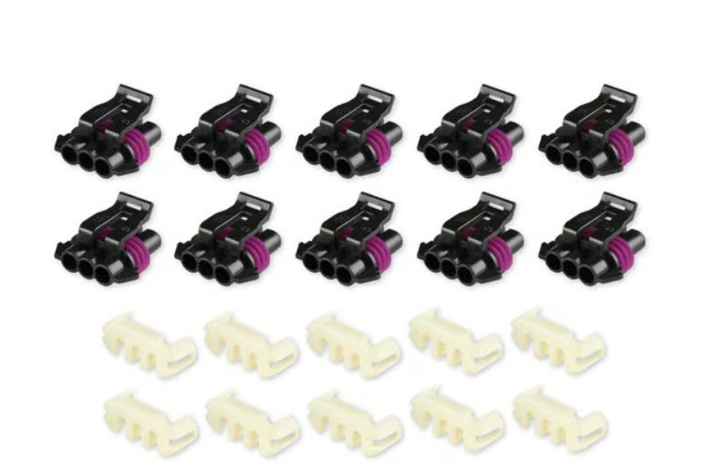 METRIPACK, 3 CAVITY, FEMALE, BLACK 570-318 S-HOLLEY