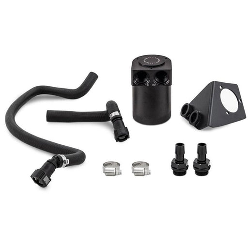 Mishimoto 2020+ Chevrolet Corvette C8 Baffled Oil Catch Can Kit (PCV Side) - Black MMBCC-C8-20P - DSP PERFORMANCE MOTORSPORTS