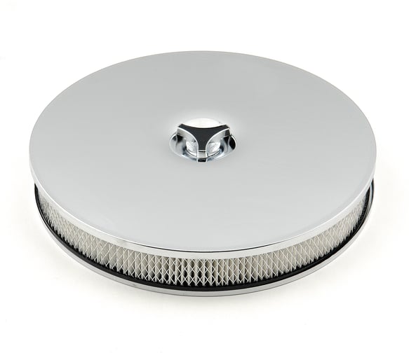 Mr. Gasket Air Cleaner - Low Mount - Chrome MR GASKET