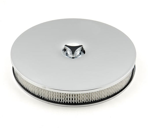 Mr. Gasket Air Cleaner - Low Mount - Chrome MR GASKET
