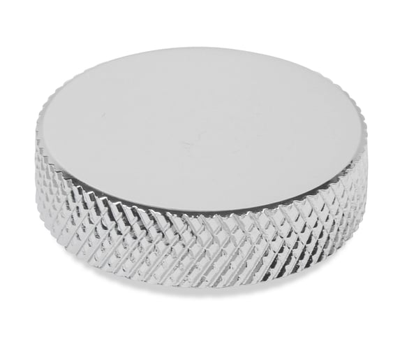 Mr. Gasket Air Cleaner Nut - 1/4-10 - Chrome Steel, Knurled MR GASKET