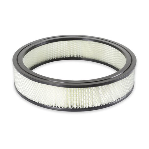 Mr. Gasket Air Filter - 14 Inch x 3 Inch - Replacement - White MR GASKET