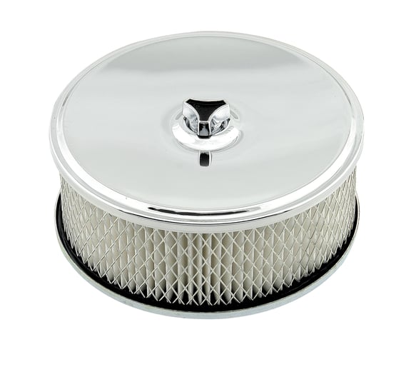 Mr. Gasket Air Filter Assembly - Chrome - 6-1/2 Inch x 2-7/16 Inch MR GASKET