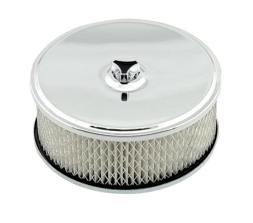 Mr. Gasket Air Filter Assembly - Chrome - 6-1/2 Inch x 2-7/16 Inch MR GASKET