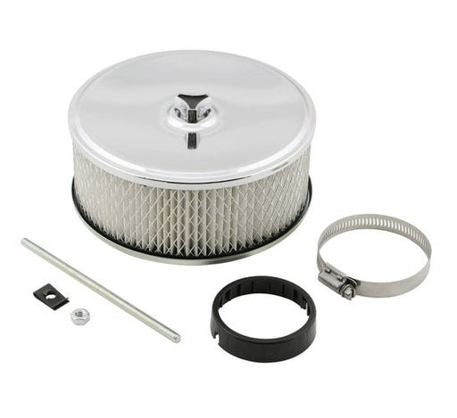 Mr. Gasket Air Filter Assembly - Chrome - 6-1/2 Inch x 3-1/2 Inch MR GASKET