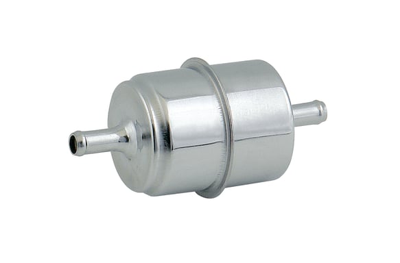 Mr. Gasket Chrome Fuel Filter - Fits 5/16 Inch Hose MR GASKET