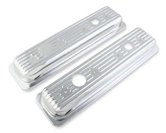 Mr. Gasket Chrome Valve Covers Caps MR GASKET