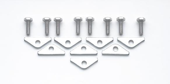 Mr. Gasket Chrome Valve Covers Clamps & Bolts - Chrome MR GASKET