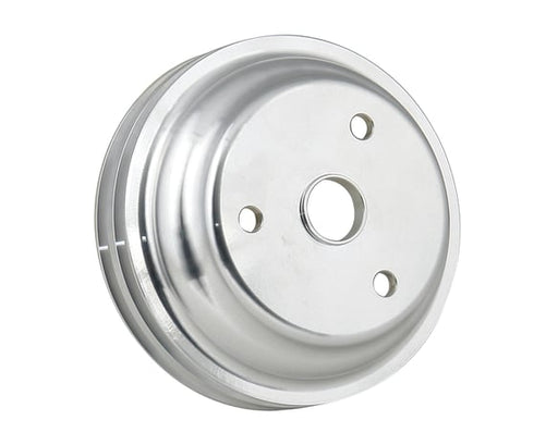 Mr. Gasket Crank Pulley - Aluminum - Double Groove MR GASKET