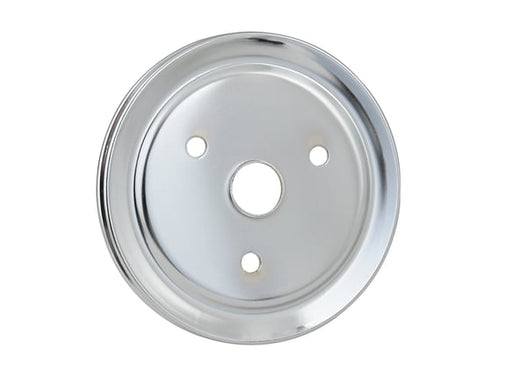 Mr. Gasket Crankshaft Pulley - Chrome - Single Groove MR GASKET