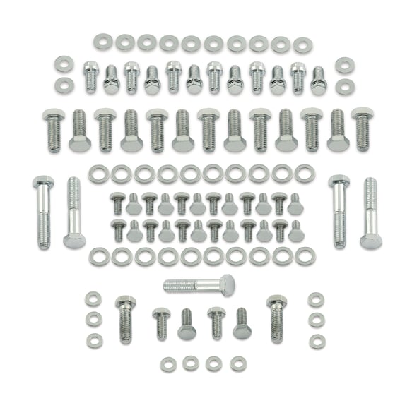 Mr. Gasket Deluxe Engine Bolt Kit - Chrome MR GASKET