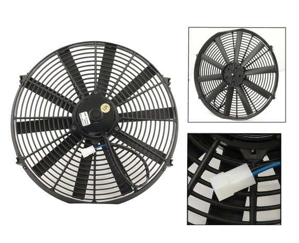 Mr. Gasket Electric Cooling Fan - Reversible - 16 Inch Diameter - 2000 CFM