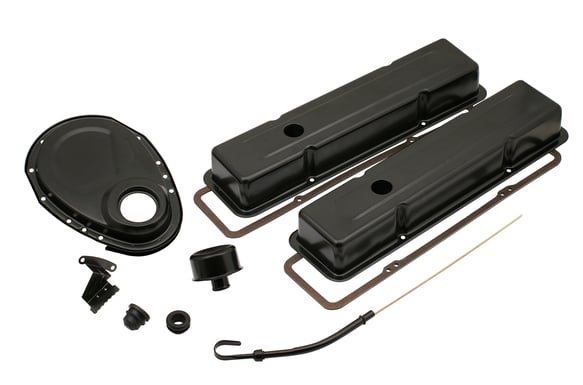 Mr. Gasket Engine Dress Up Kit - Flat Black MR GASKET