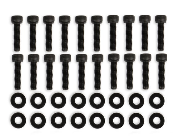 Mr. Gasket Fabricated Valve Cover Hardware - Black MR GASKET