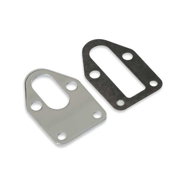 Mr. Gasket Fuel Pump Mounting Plate - Chrome
