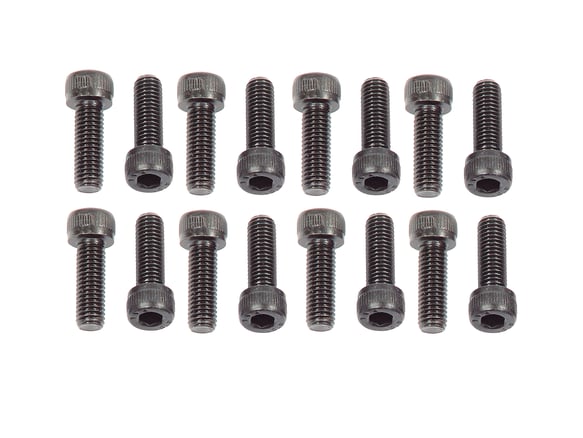 Mr. Gasket Header Bolts - M8-1.25 x 25mm Socket Head - Black Oxide