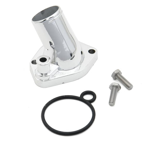 Mr. Gasket O-Ring Style Chrome Water Neck - 45 Degree MR GASKET