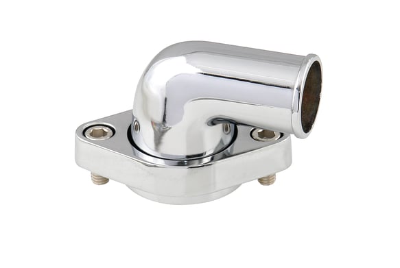 Mr. Gasket O-ring Style Chrome Water Neck - 90 degree MR GASKET