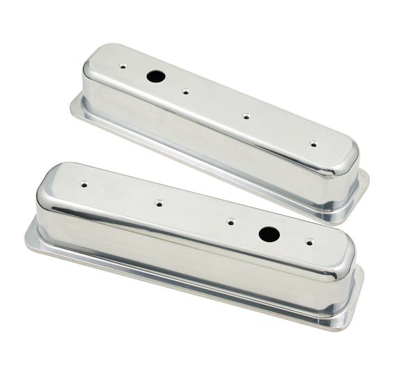 Mr. Gasket Polished Aluminum Tall-Style Valve Covers MR GASKET