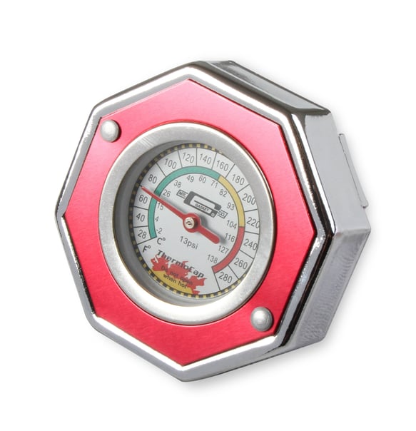 Mr. Gasket Thermocap - 13 PSI - Red MR GASKET