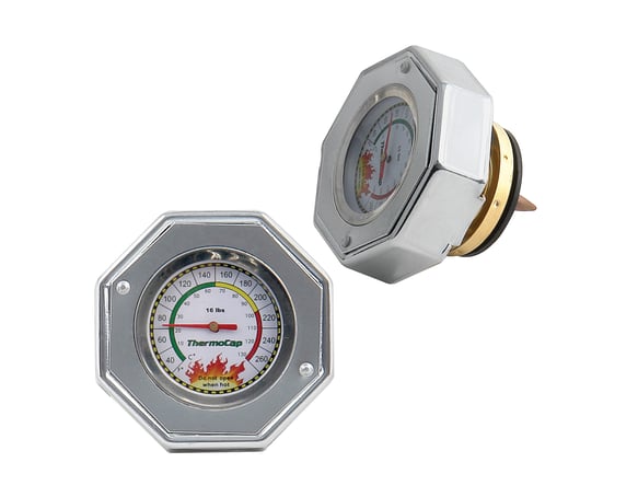Mr. Gasket Thermocap - 16 PSI - Silver MR GASKET