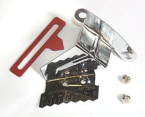 Mr. Gasket Timing Tab With Adjustable Pointer - Chrome MR GASKET