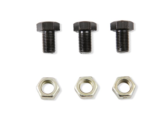 Mr. Gasket Torque Converter To Flexplate Bolts - 3/8-24 x 5/8 Inch - 3 Per Set