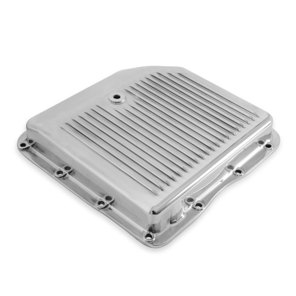 Mr. Gasket Transmission Oil Pan - Polished Aluminum MR GASKET