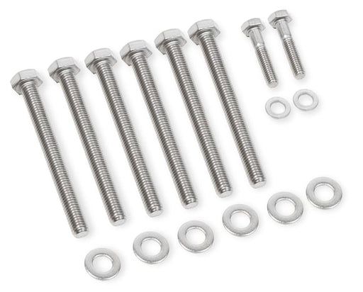Mr. Gasket Water Pump Bolt Set - Stainless Steel MR GASKET
