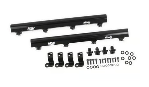 Msd Atomic EFI Billet Fuel Rails Fuel Rails, LS1/2/6 Airforce Manifold 2720 - DSP PERFORMANCE MOTORSPORTS