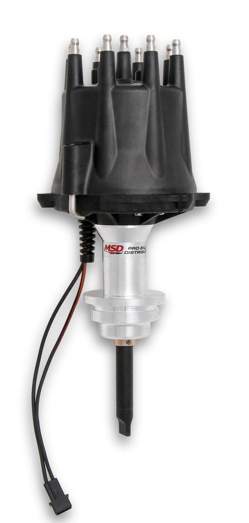 MSD Black Chrysler 318-360 Pro-Billet Distributor MSD Autoparts