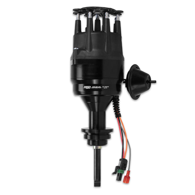 MSD Black Chrysler 426, 440 Ready-To-Run Distributor MSD Autoparts