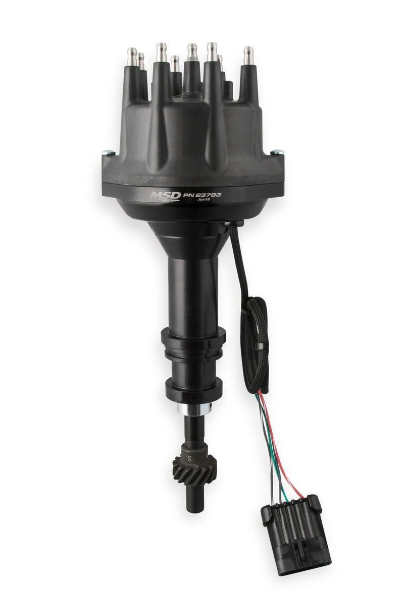 MSD Black, Ford 351W Dual Sync Distributor MSD Autoparts