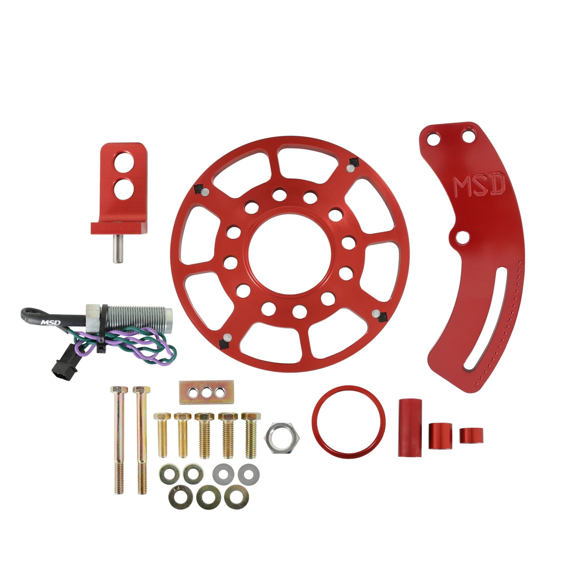 MSD Crank Trigger Wheel Kit - Flying Magnet - BBF - 7.25 in.