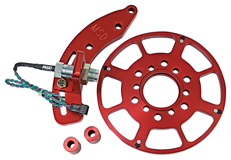 MSD Crank Trigger Wheel Kit - Flying Magnet - Chrysler Small Block - 7.25 in. MSD Autoparts