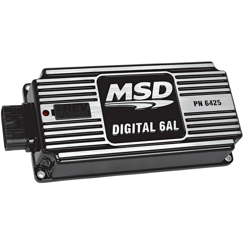 MSD Digital 6AL Ignition Control - Black MSD Autoparts