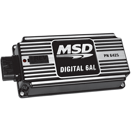 MSD Digital 6AL Ignition Control - Black MSD Autoparts